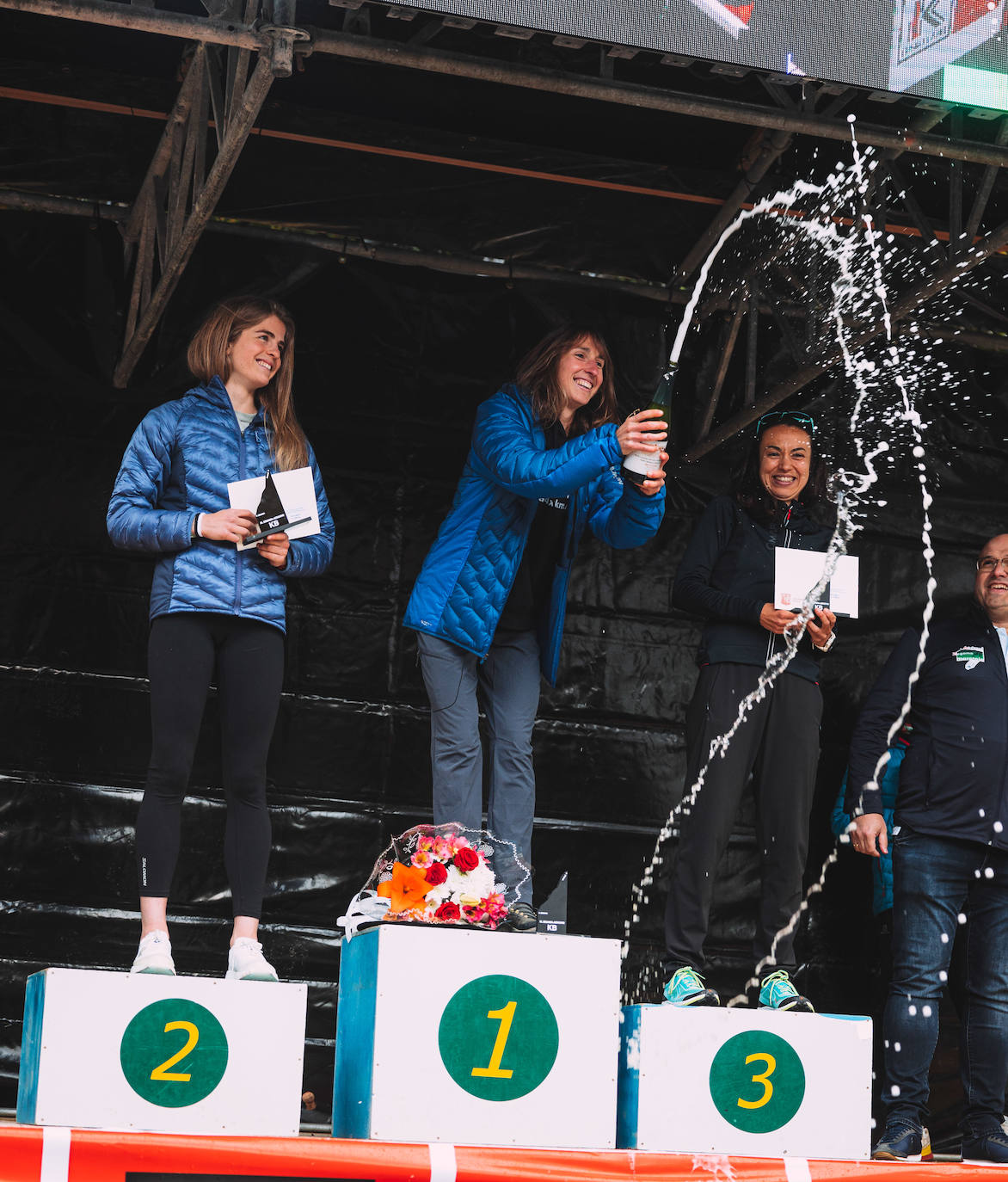 Naiara Irigoien y Jose Antonio Bellido, vencedores en el kilómetro vertical
