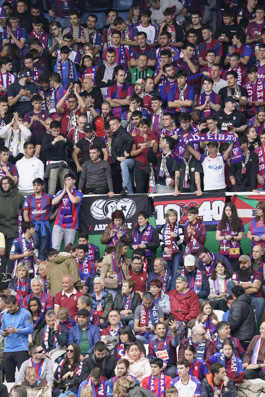 Las mejores imágenes del Racing-Eibar