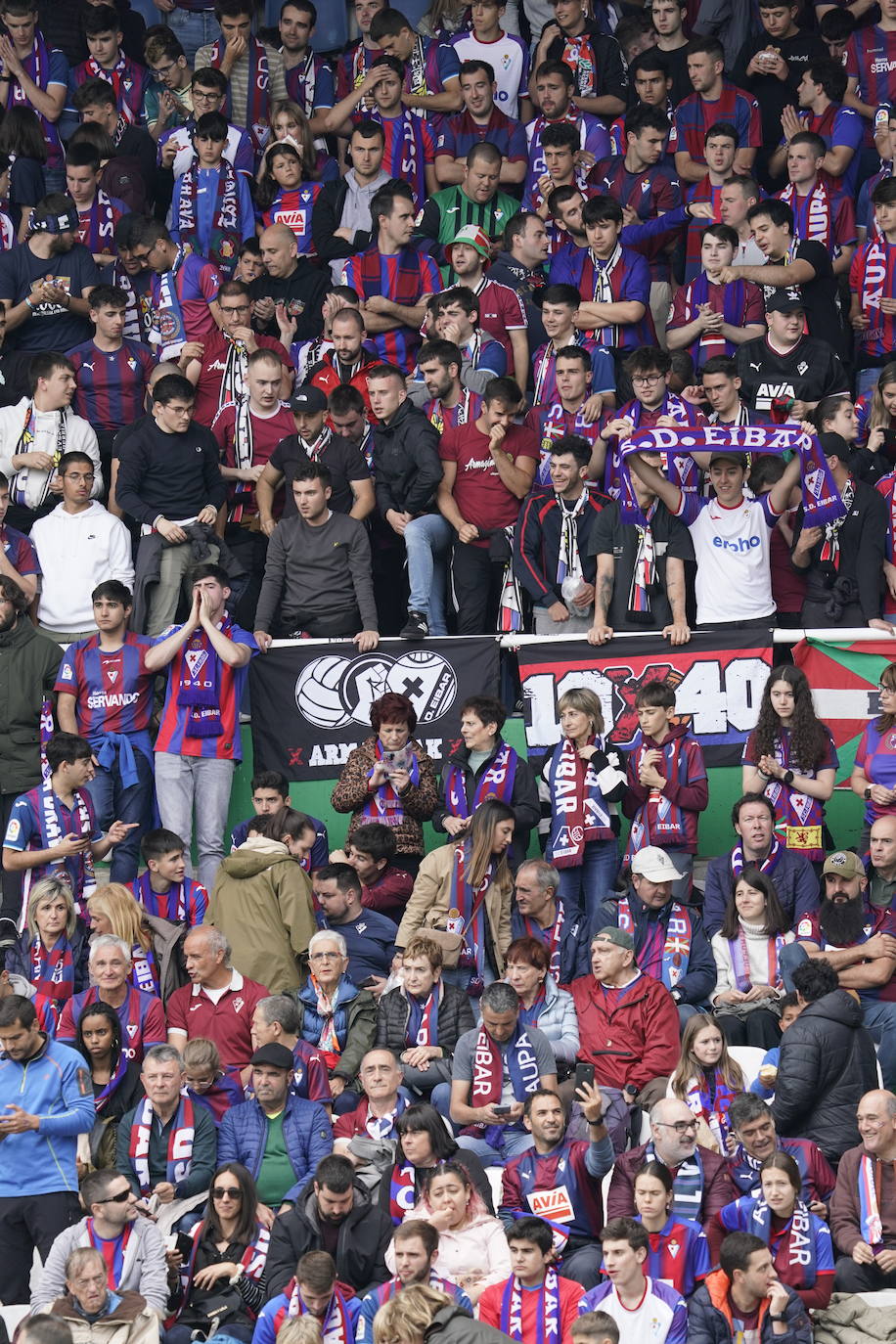 Las mejores imágenes del Racing-Eibar