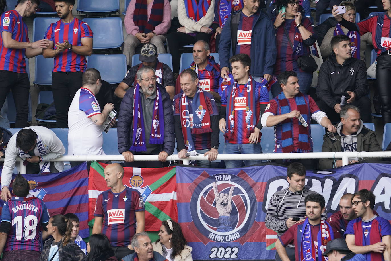 Las mejores imágenes del Racing-Eibar