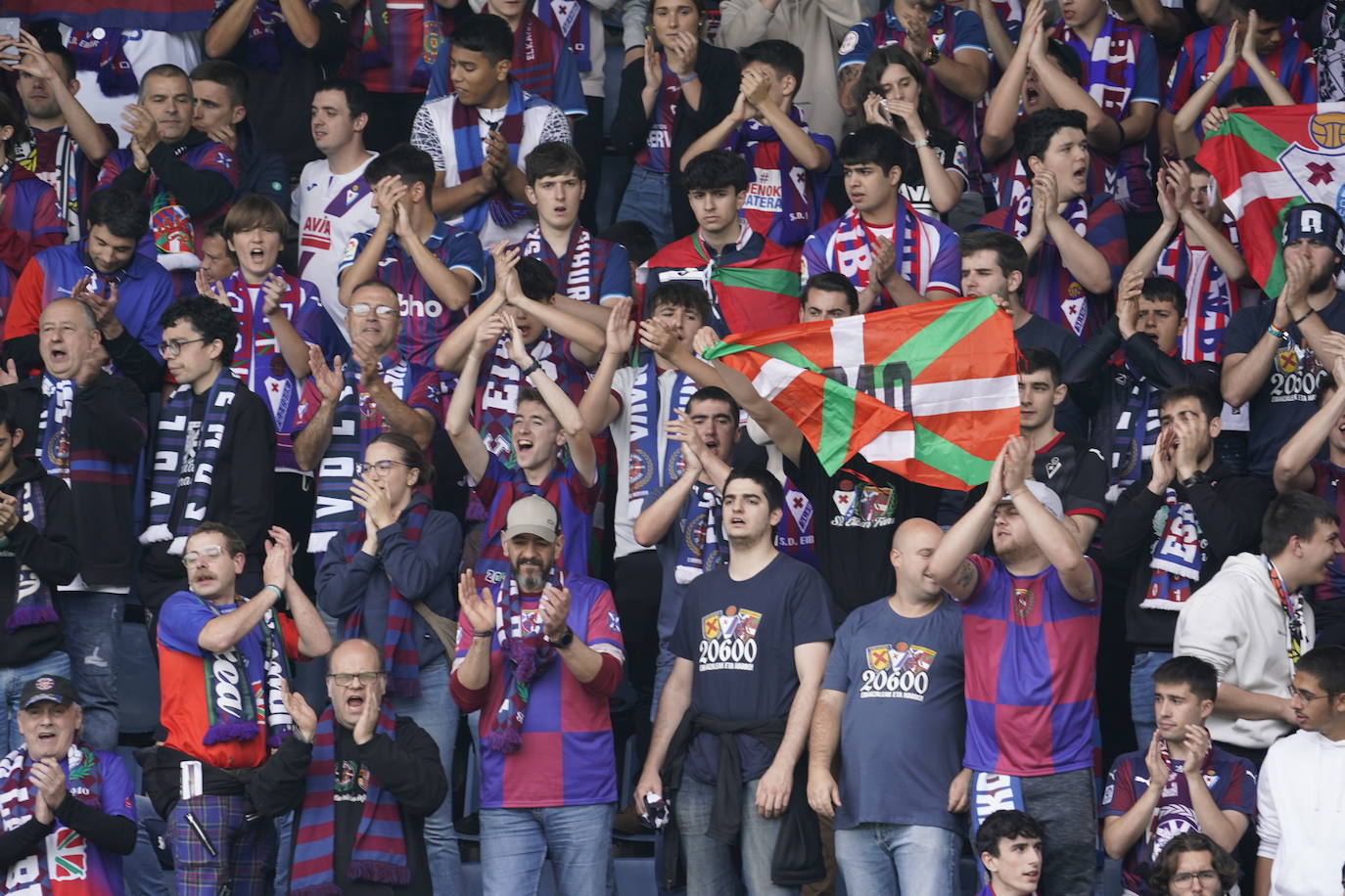 Las mejores imágenes del Racing-Eibar