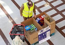 Buena respuesta de los guipuzcoanos para el Banco de Alimentos.