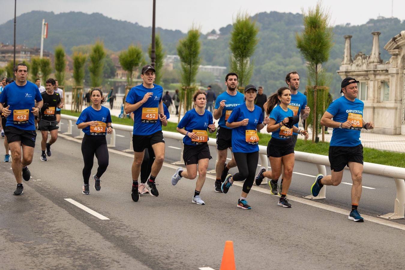 La Carrera de Empresas, a su paso por La Concha
