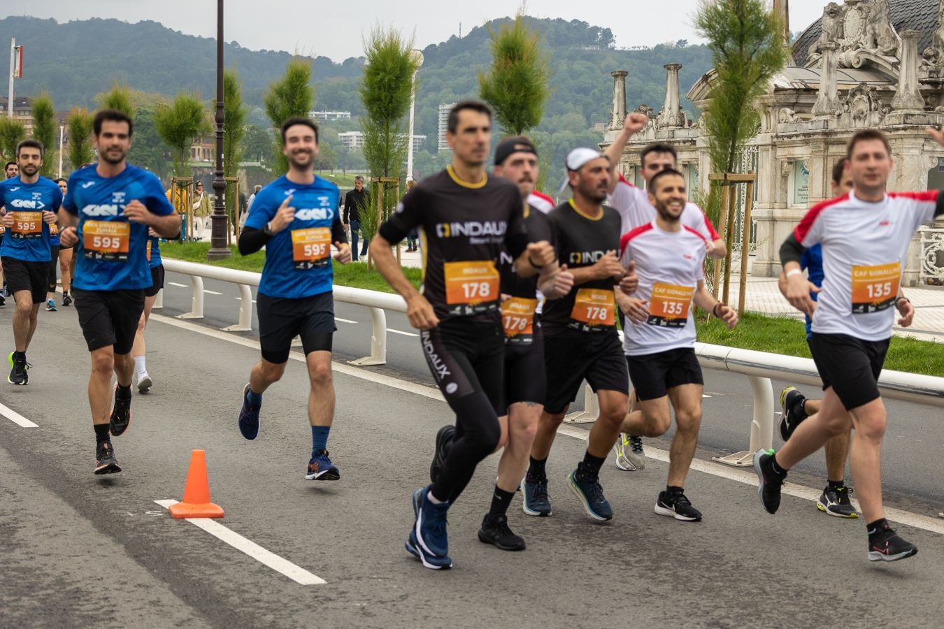 La Carrera de Empresas, a su paso por La Concha