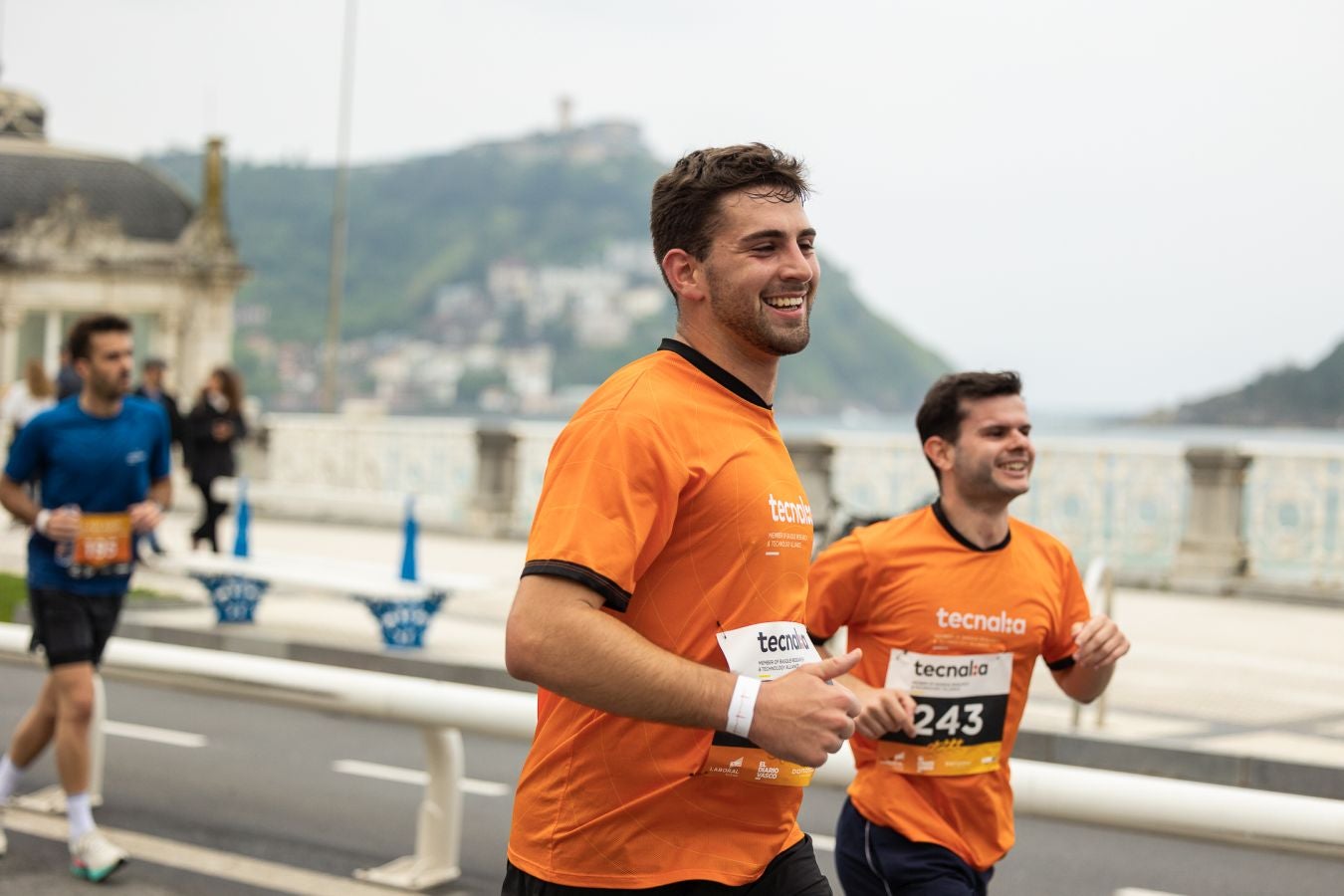 La Carrera de Empresas, a su paso por La Concha