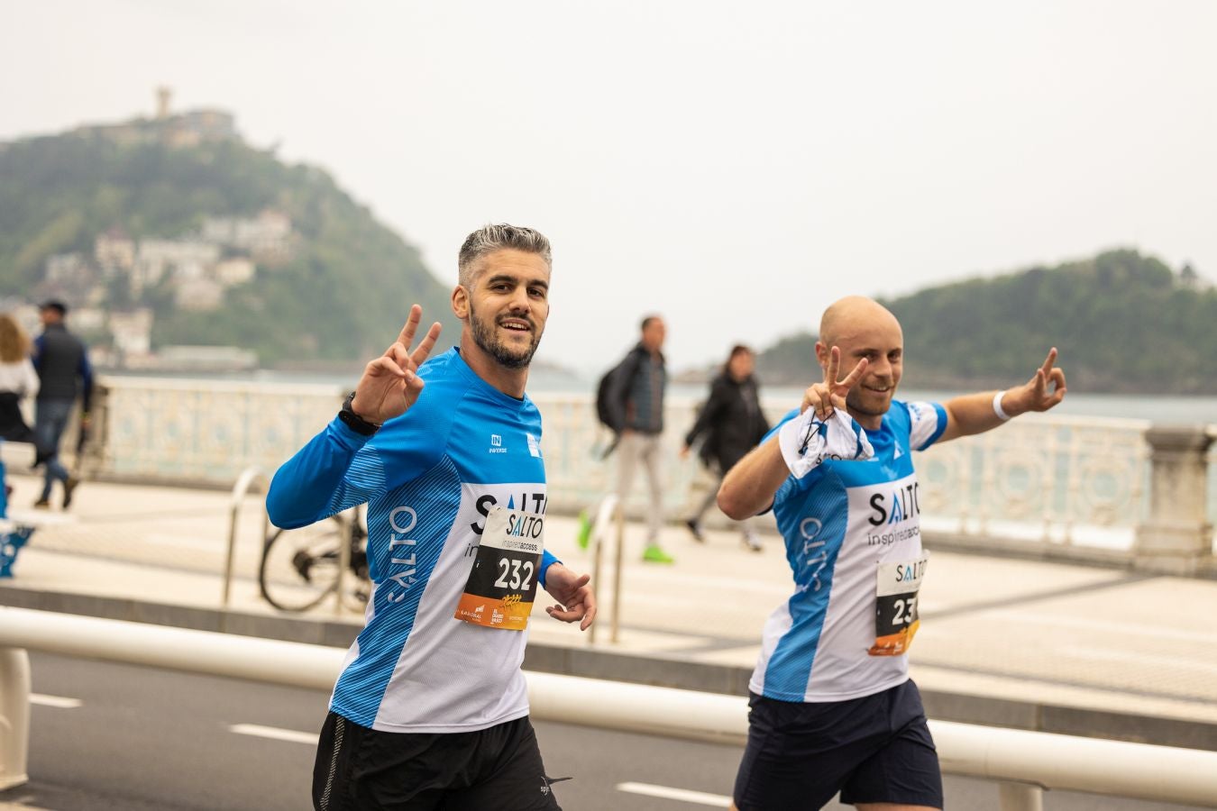 La Carrera de Empresas, a su paso por La Concha