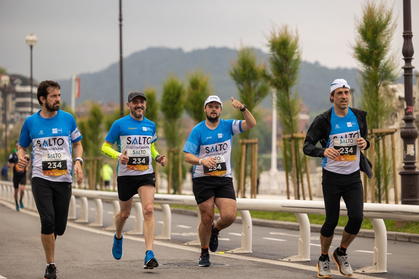 La Carrera de Empresas, a su paso por La Concha