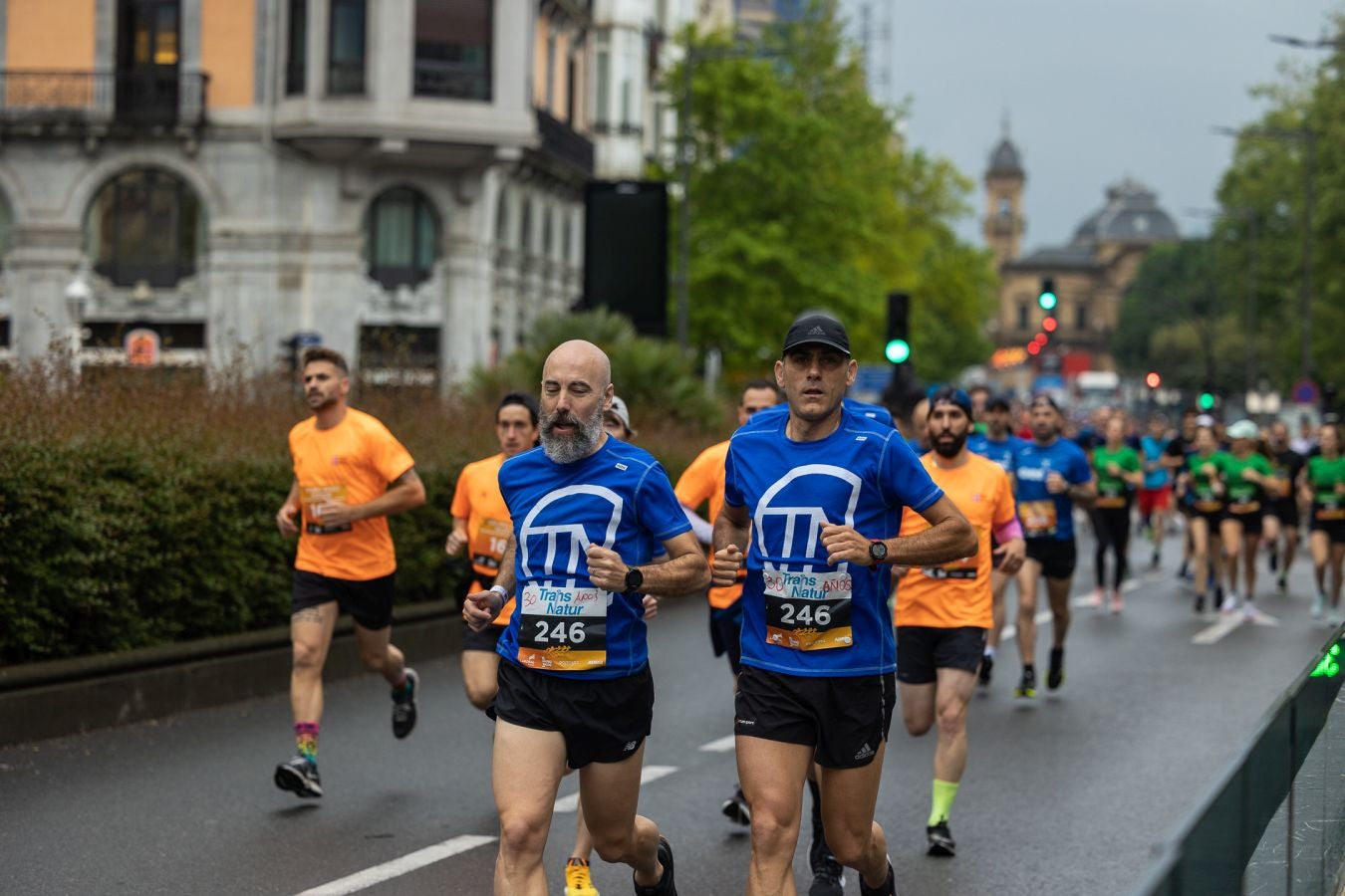 La Carrera de Empresas, a la altura del Kursaal