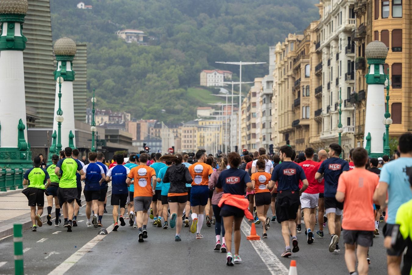 La Carrera de Empresas, a la altura del Kursaal
