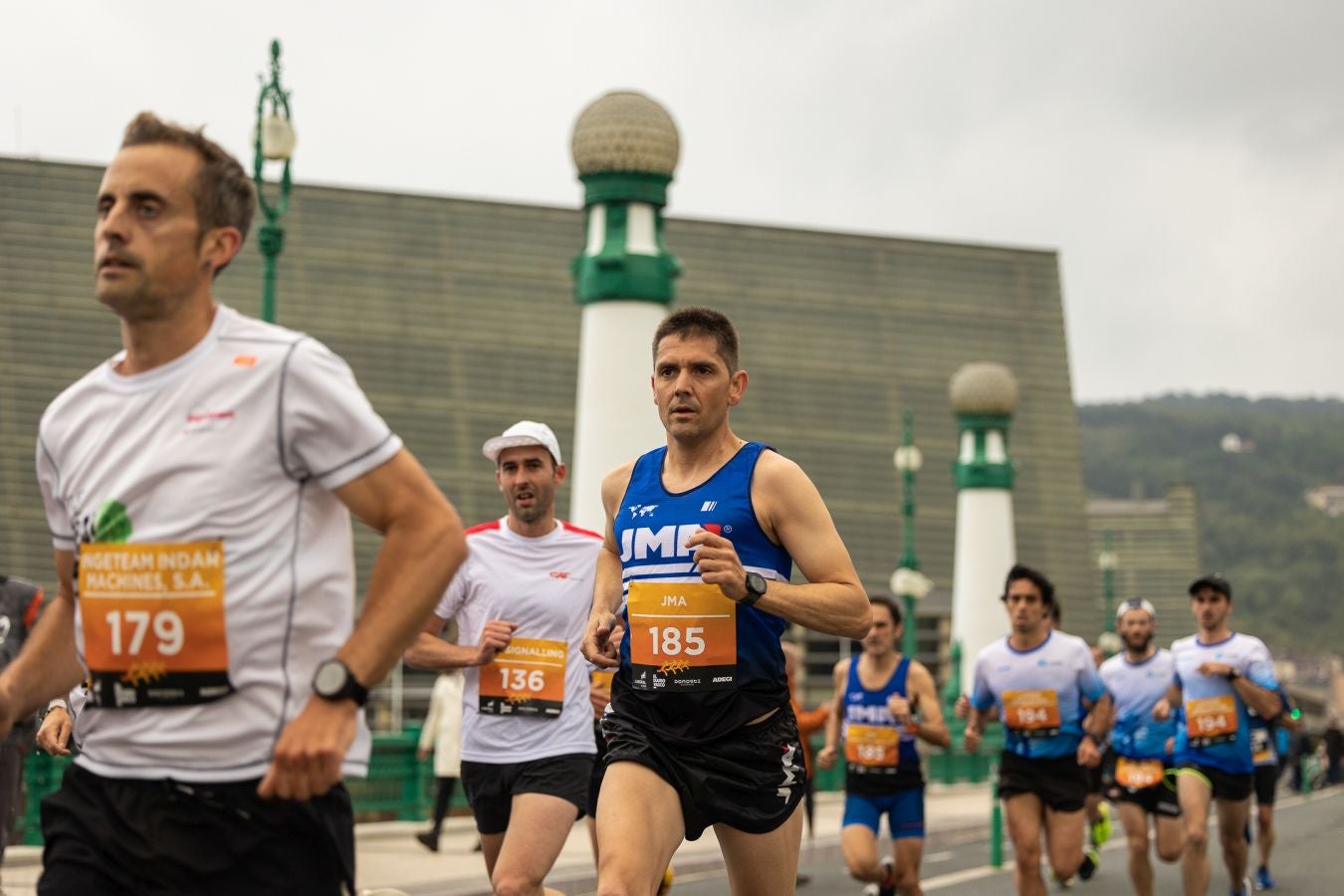 La Carrera de Empresas, a la altura del Kursaal