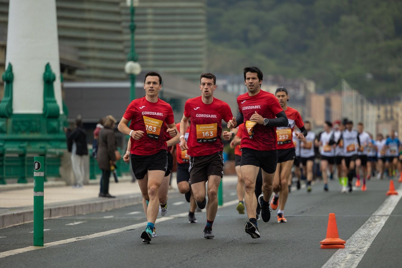 La Carrera de Empresas, a la altura del Kursaal