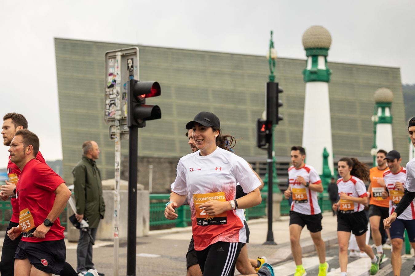 La Carrera de Empresas, a la altura del Kursaal