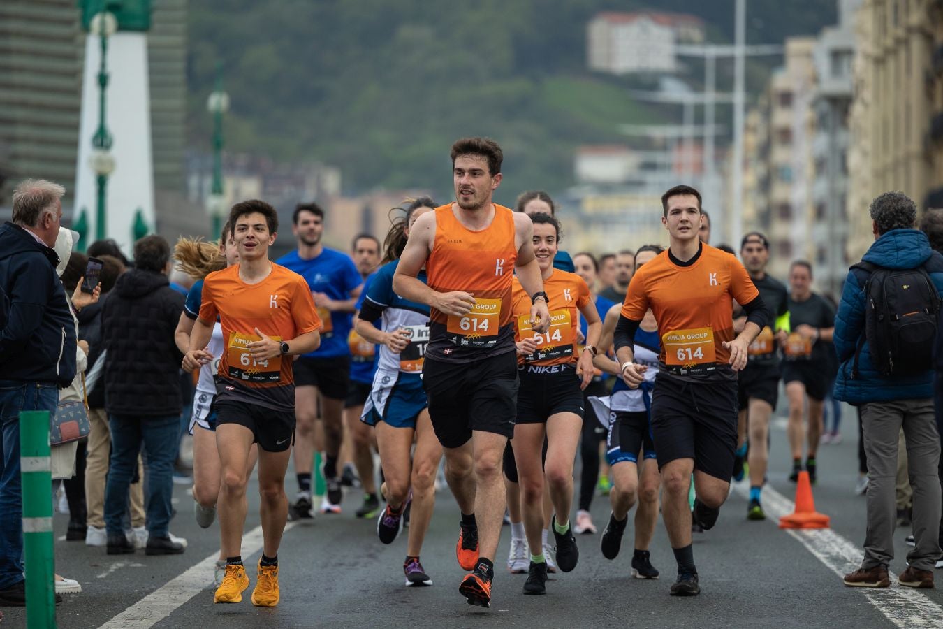 La Carrera de Empresas, a la altura del Kursaal