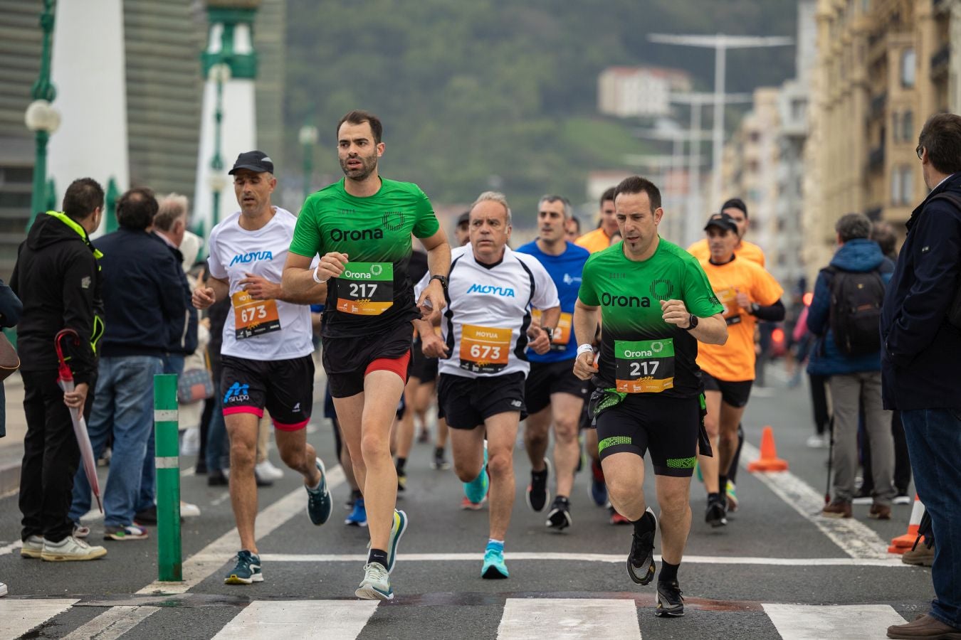 La Carrera de Empresas, a la altura del Kursaal