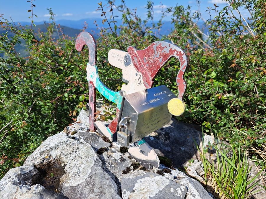 Explosión primaveral en la cima de Erroizpe