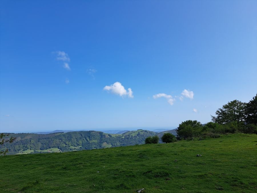 Explosión primaveral en la cima de Erroizpe