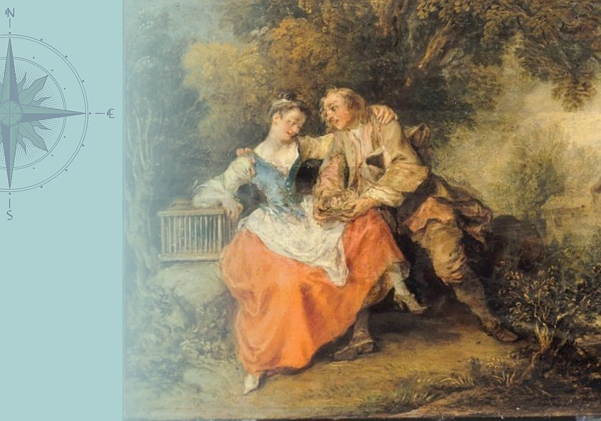 Le Nid d'oiseaux, de Nicolas Lancret.