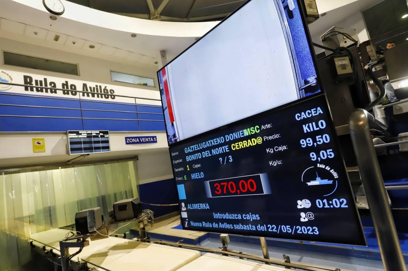 370 euros el kilo por el primer bonito