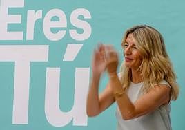 Yolanda Díaz dará mañana su visto bueno en Donostia a la fórmula de Elkarrekin Podemos