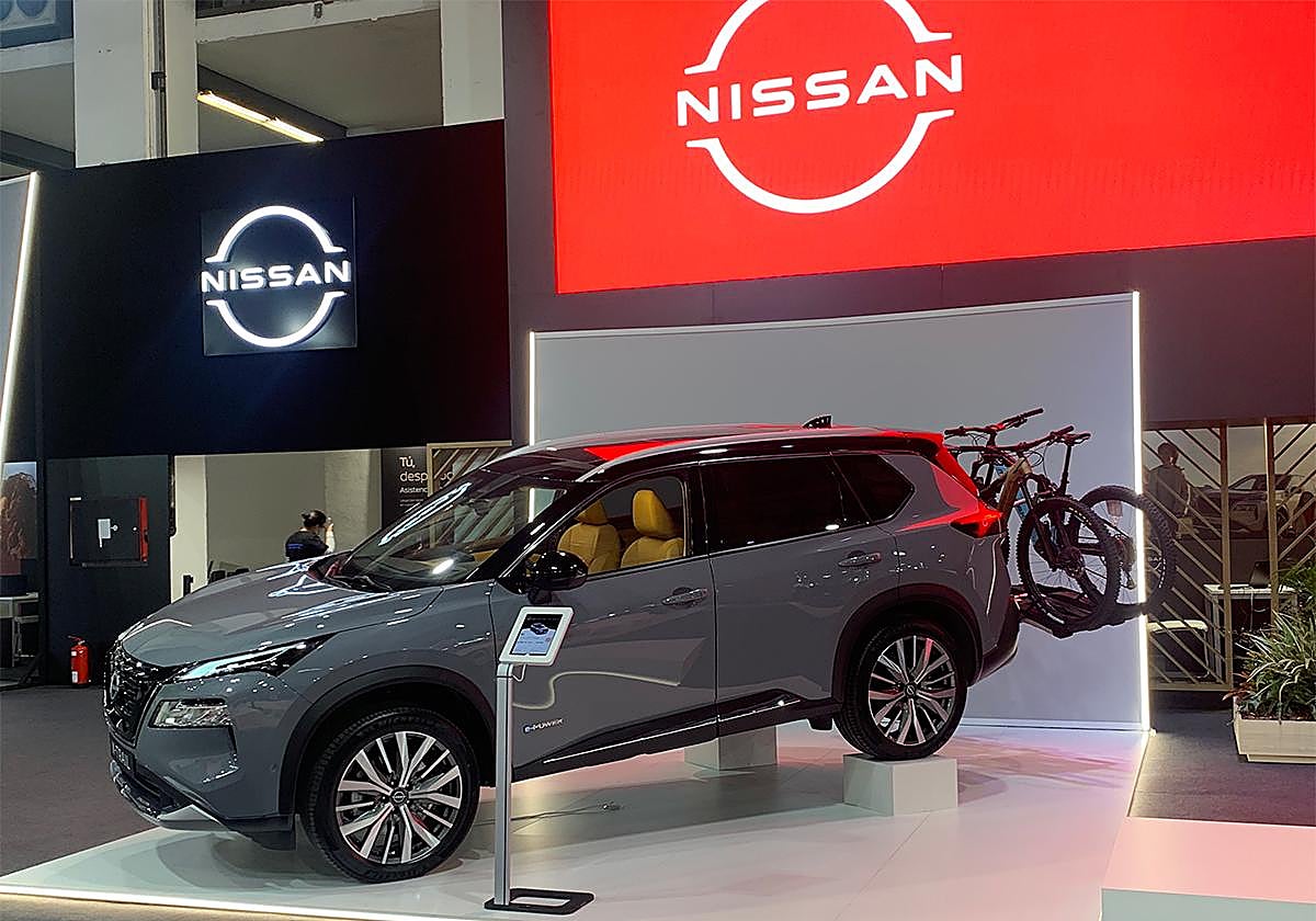 El nuevo Nissan X-Trail presidía el stand de la marca en el salón.