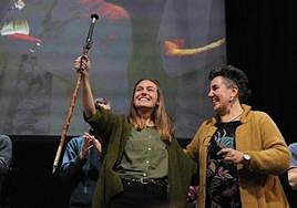 Nerea Ibarzabal, 2021eko Bizkaiko Txapelketako finaleko txapeldun izendatu berritan.