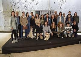 Los diseñadores acudieron a la entrega de premios.