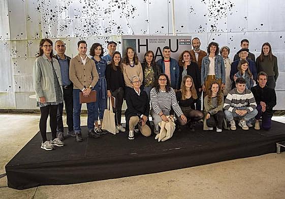 Los diseñadores acudieron a la entrega de premios.