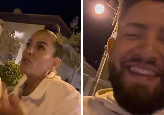 Anabel Pantoja y Telmo Trenado disfrutando en Desalia.