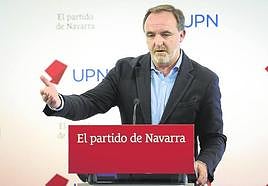 Javier Esparza, presidente de UPN.