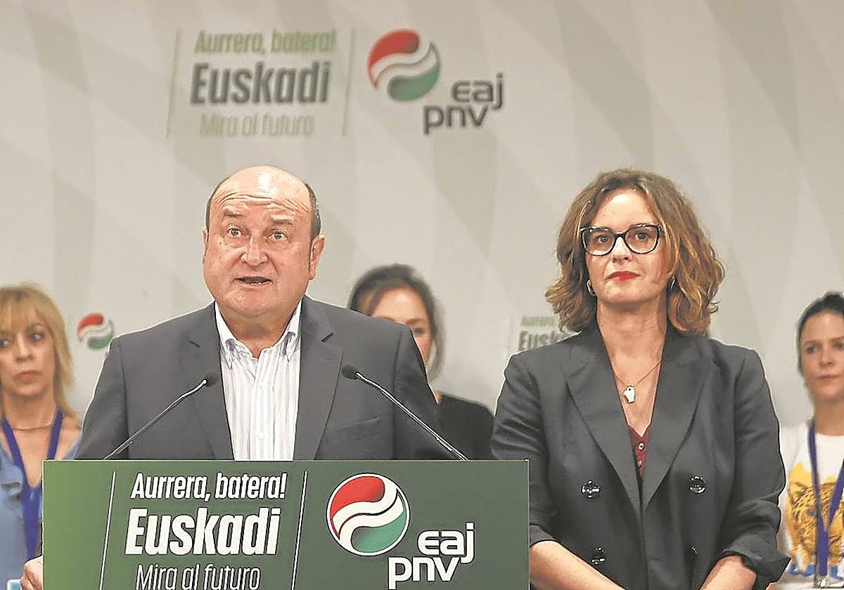 Andoni Ortuzar calificó de «agridulce» la jornada electoral.