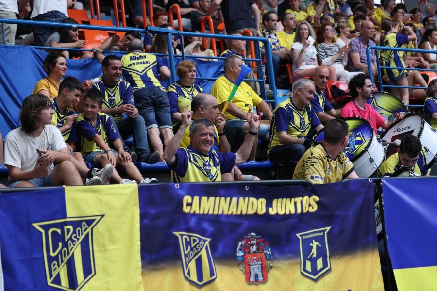 El partido del Bidasoa y las despedidas, en imágenes