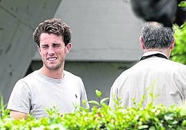 Odriozola, este miércoles en el Hipódromo de Donostia.