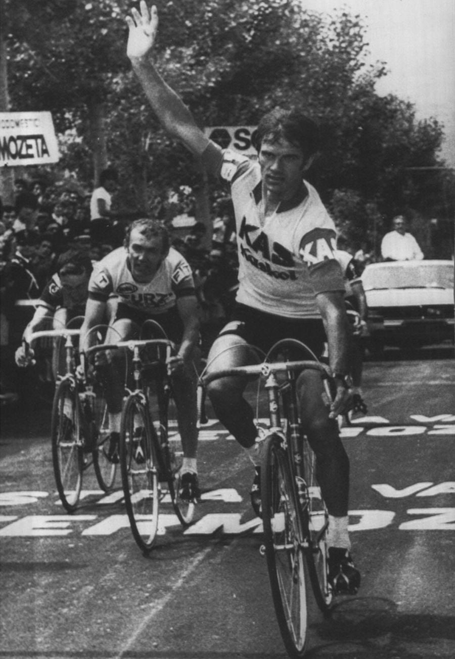 Txomin Perurena, toda una vida de ciclismo, amistades y sonrisas