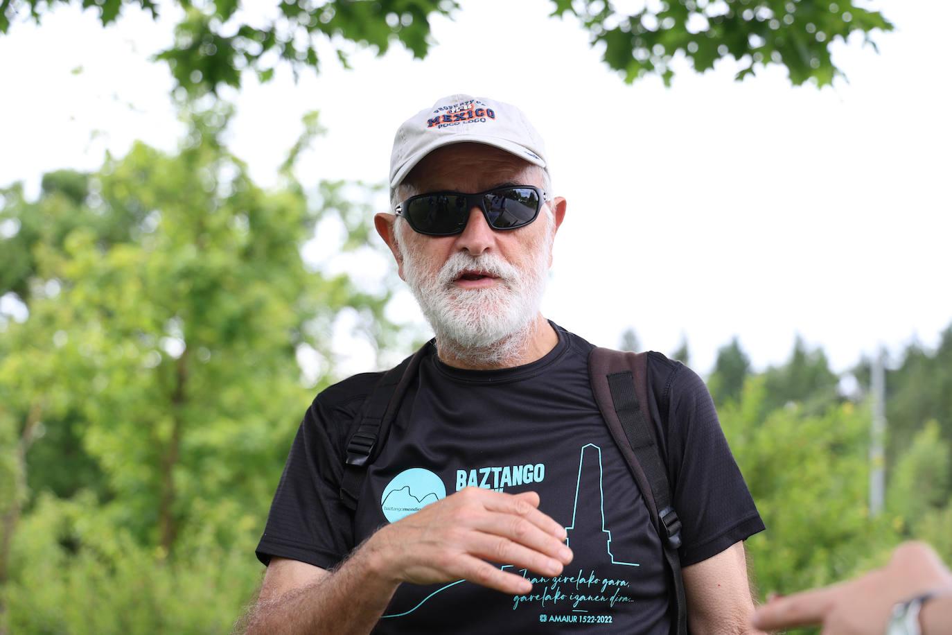 La búsqueda del desaparecido en Jaizkibel, en imágenes