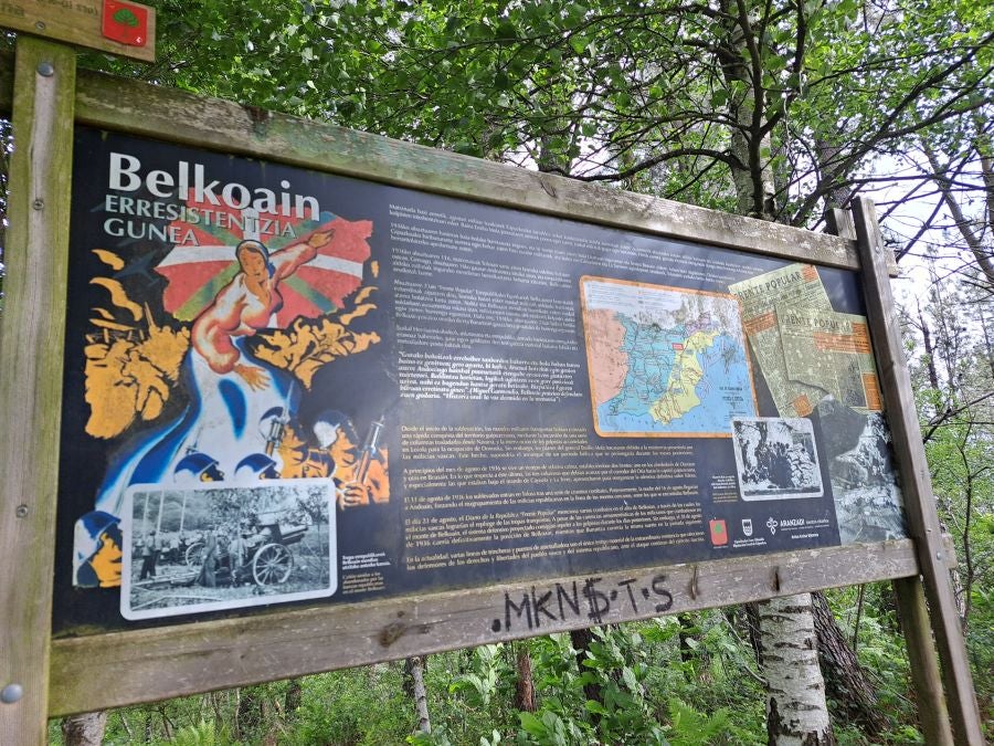 Belkoain, una cima con historia