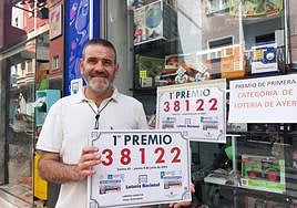 Javier Villaverde, responsable de la Librería Odrietxe