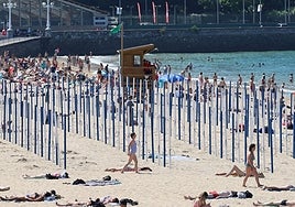 Contigo (por fin) en la playa