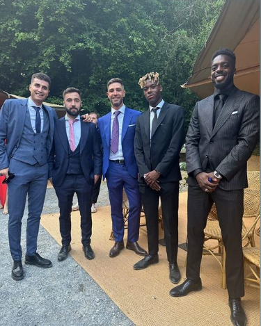 Las fotos del fiestón y de la boda del jugador del Athletic Dani García y Naroa Peñagarikano