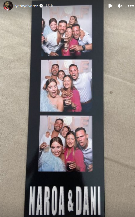 Las fotos del fiestón y de la boda del jugador del Athletic Dani García y Naroa Peñagarikano