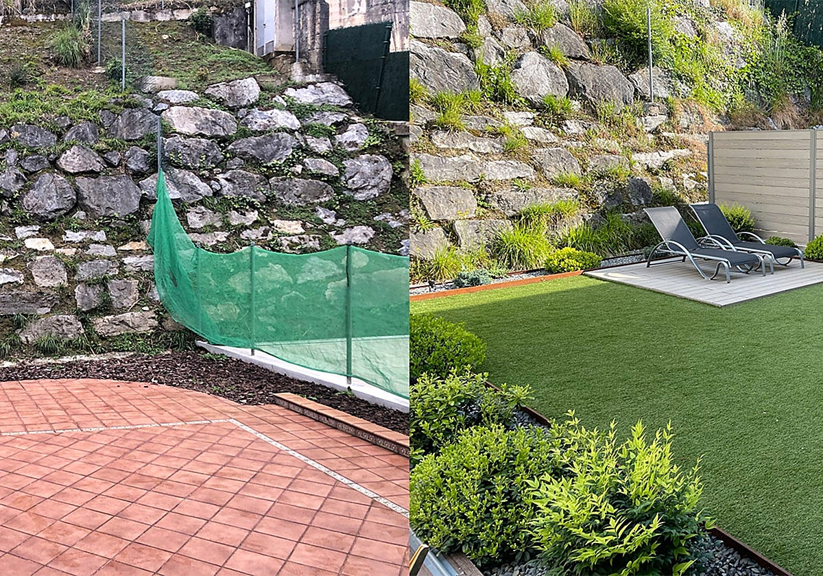 La transformación de una terraza