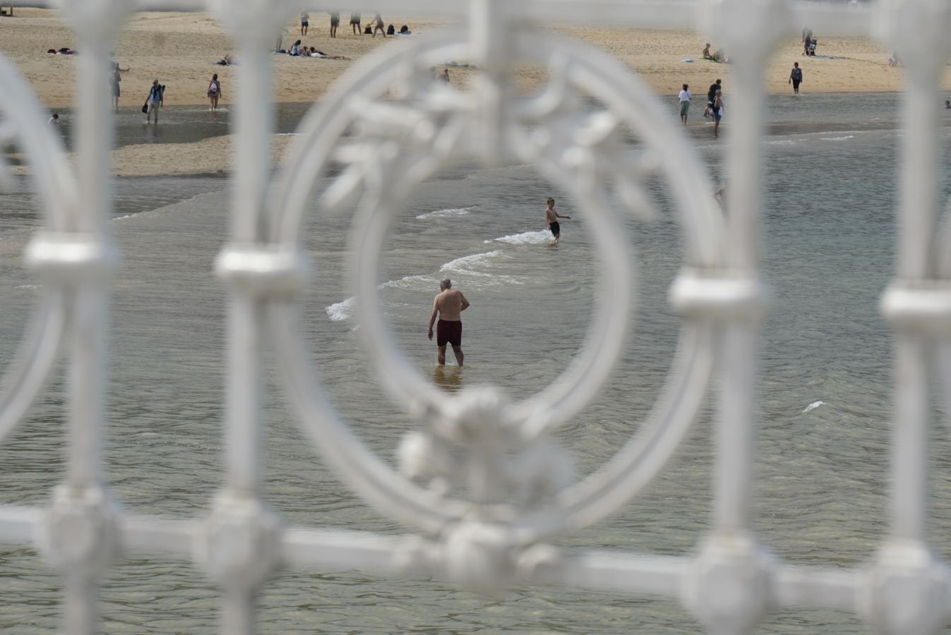 Bandera verde de nuevo en La Concha
