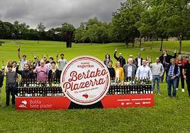 Presentación de la cosecha de la sidra de 2022 este miércoles en el museo Chillida Leku.