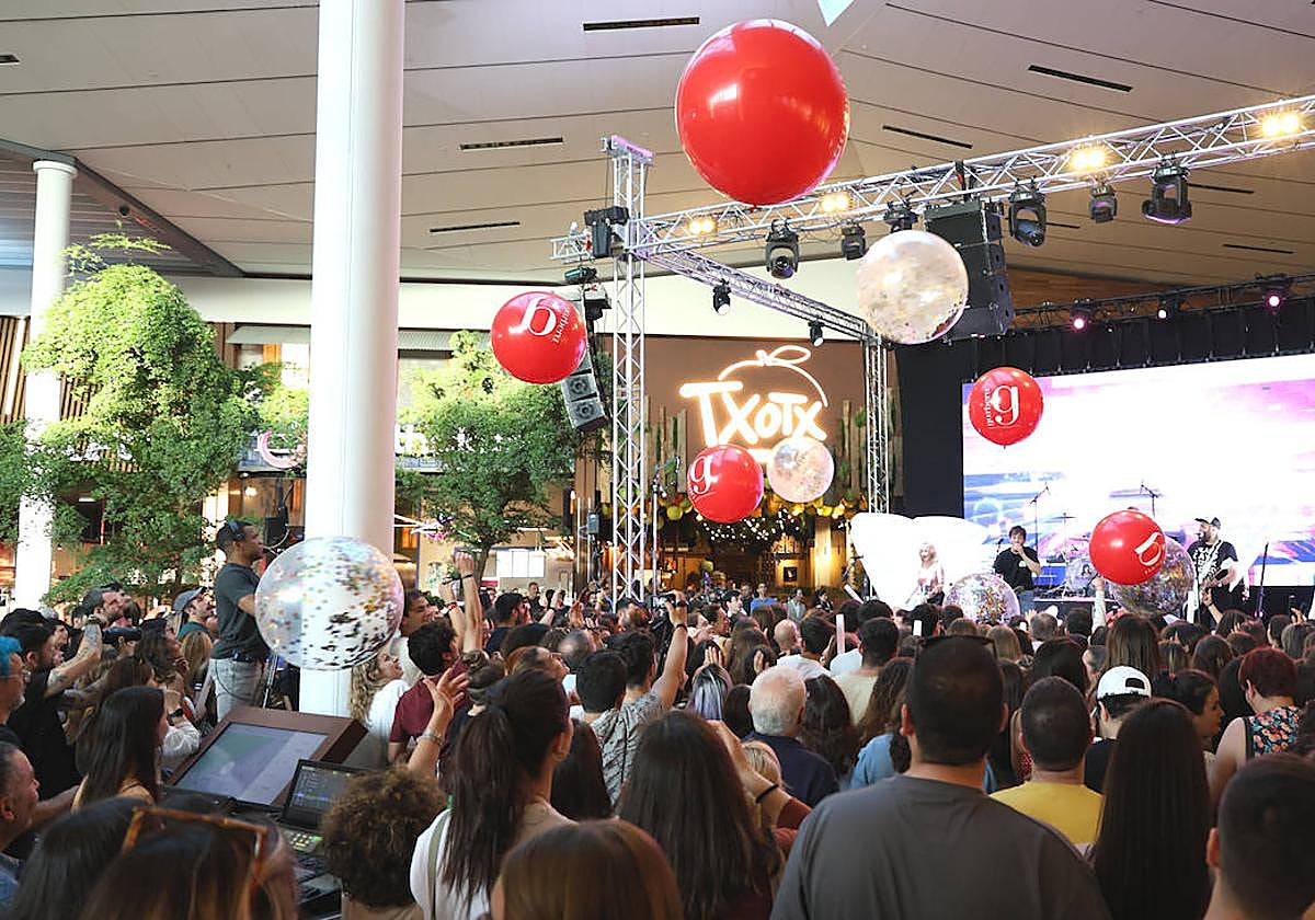 La inauguración de la nueva zona de Garbera.
