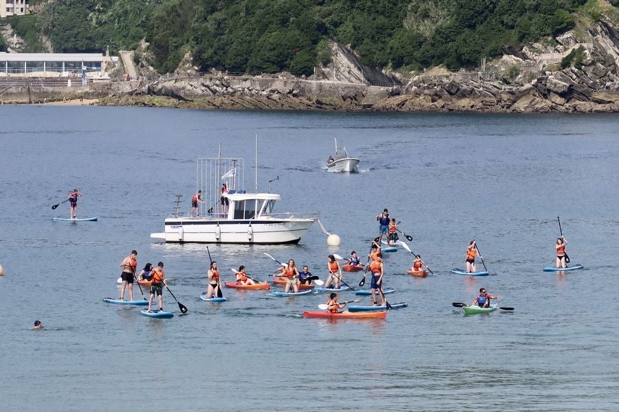 Jornada veraniega en Gipuzkoa