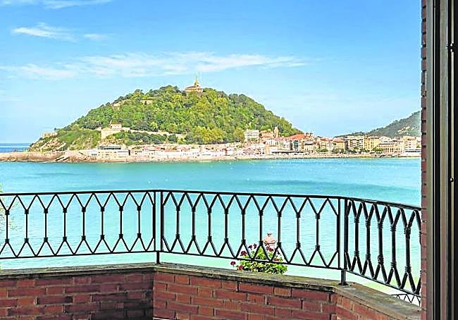 Las vistas desde uno de los balcones de esta vivienda.