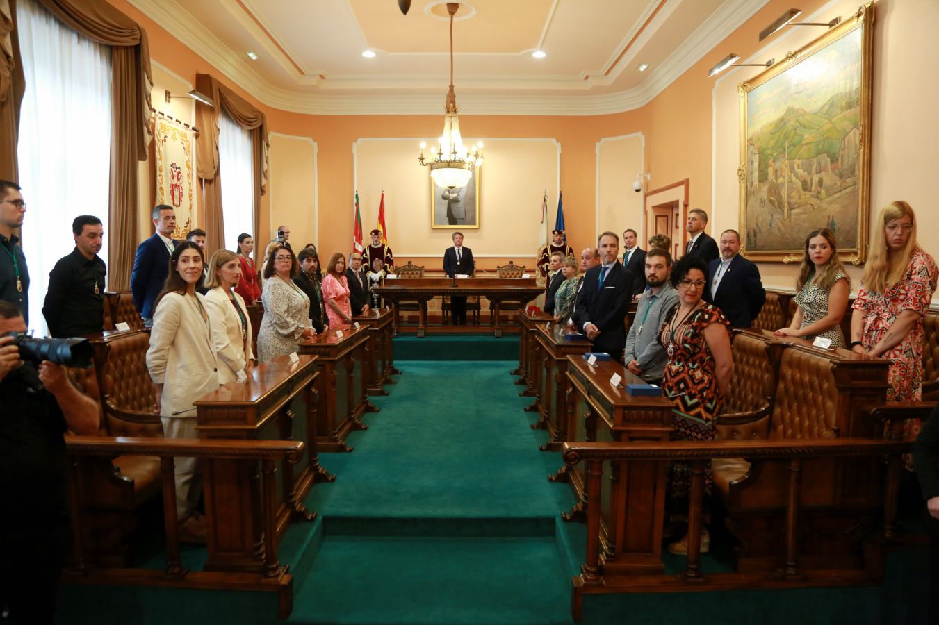 Una ceremonia de sobra conocida para Santano