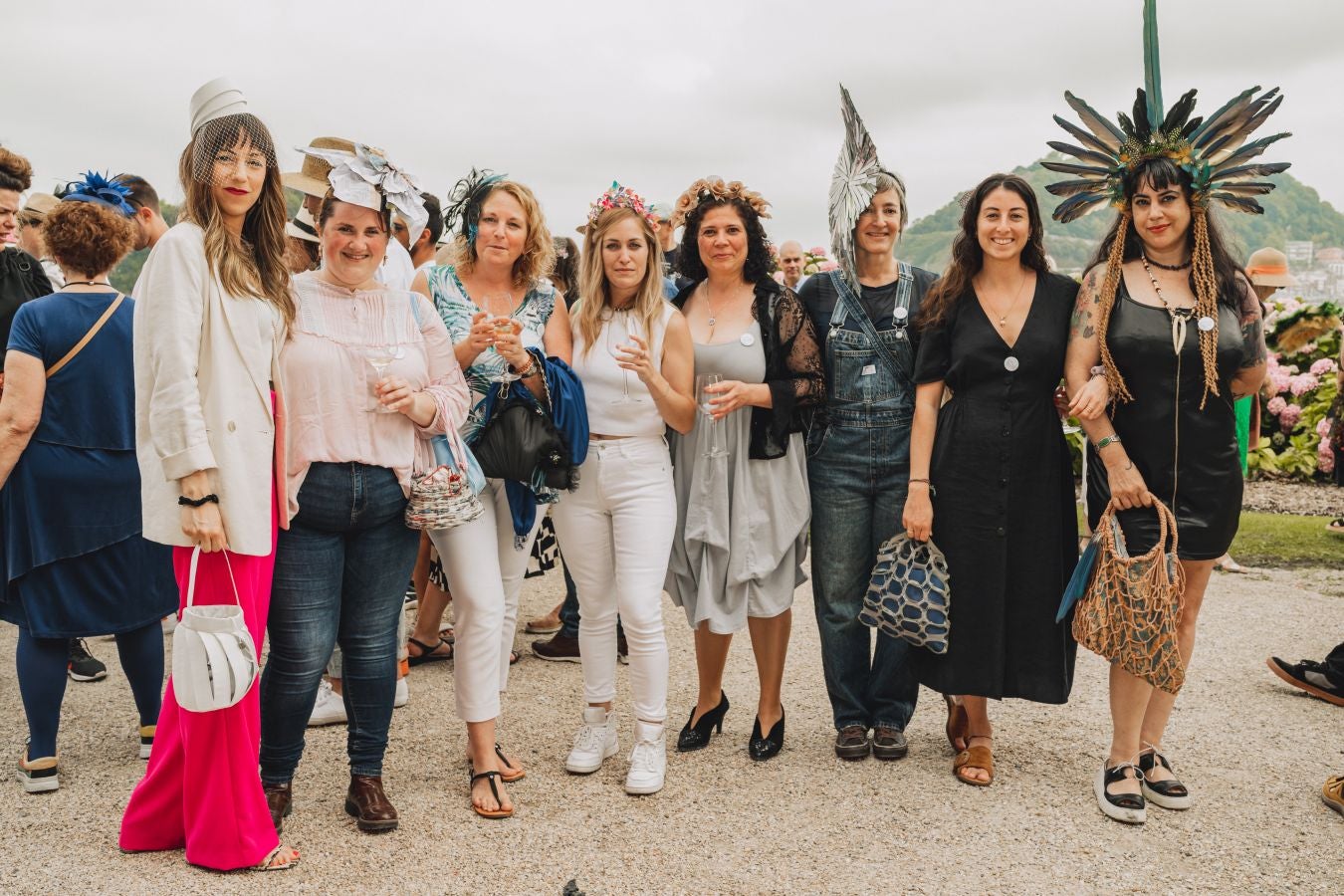 Paseo con sombrero por Donostia