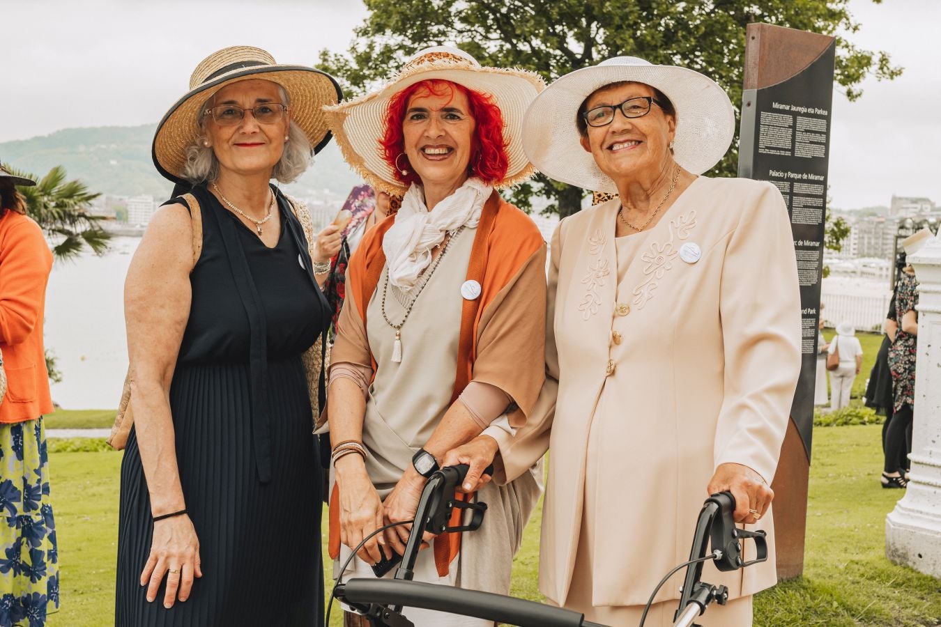Paseo con sombrero por Donostia