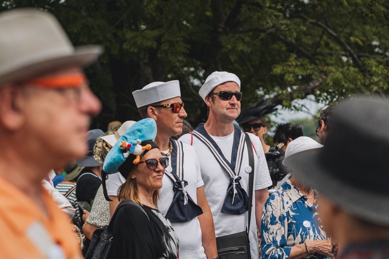 Paseo con sombrero por Donostia