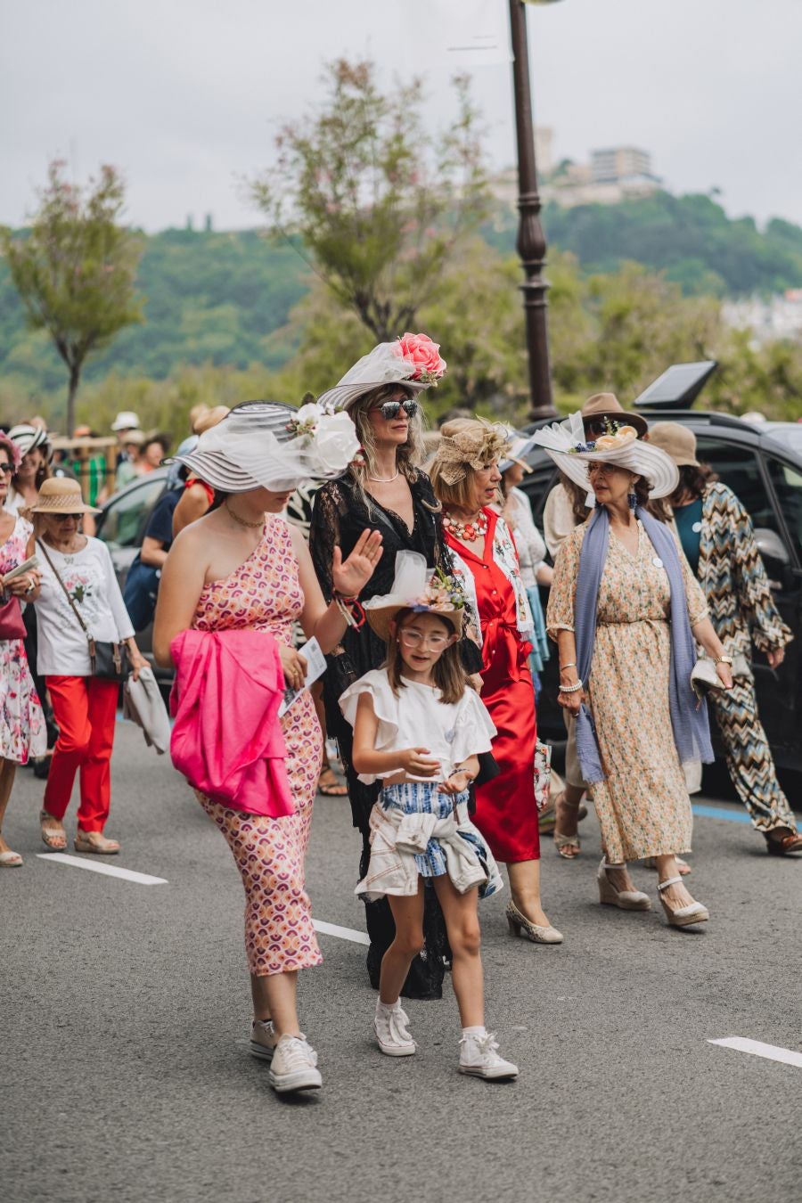 Paseo con sombrero por Donostia